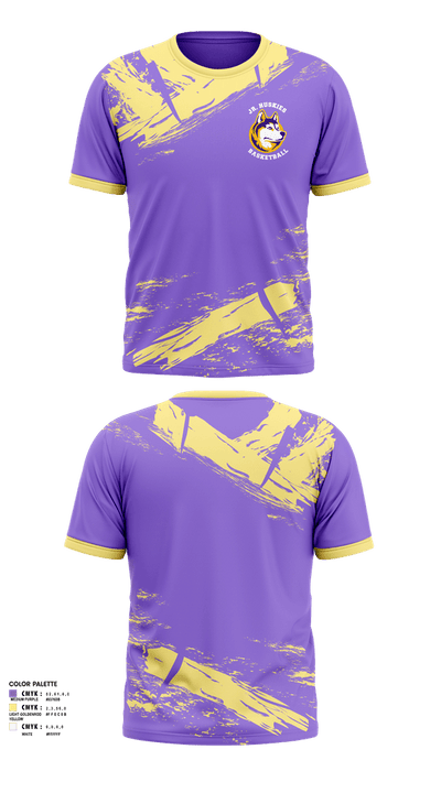 Washington Middle School Jr. Huskies 92271142 Short Sleeve Performance Shirt - 1