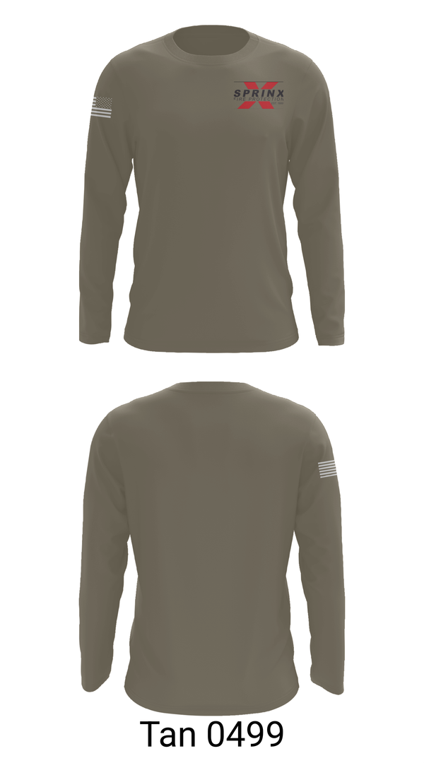 Long Sleeve Performance Shirt, SPRINX FIRE PROTECTION, , Teamtime, Team time, sublimation, custom sports apparel, team uniforms, spirit wear, spiritwear, sports uniforms, custom shirts, team store, custom team store, fundraiser sports, apparel fundraiser