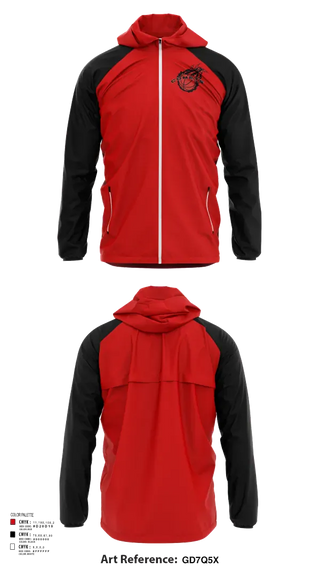 Windbreaker, Chevak Comets, Wrestling, Teamtime, Team time, sublimation, custom sports apparel, team uniforms, spirit wear, spiritwear, sports uniforms, custom shirts, team store, custom team store, fundraiser sports, apparel fundraiser