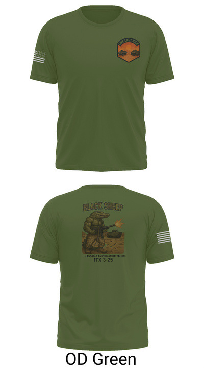 4th Assault Amphibian Battalion, Company B 82284637 Short Sleeve Performance Shirt - 56