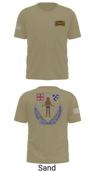 Old School Cotton Feel Shirt, Chaos Company, 1-182 Infantry, , Teamtime, Team time, sublimation, custom sports apparel, team uniforms, spirit wear, spiritwear, sports uniforms, custom shirts, team store, custom team store, fundraiser sports, apparel fundraiser