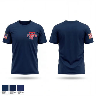Old School Cotton Feel Shirt, Fayette Township Fire Department, Fire Department, Teamtime, Team time, sublimation, custom sports apparel, team uniforms, spirit wear, spiritwear, sports uniforms, custom shirts, team store, custom team store, fundraiser sports, apparel fundraiser