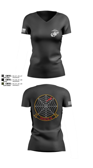 Womens Short Sleeve Vneck Shirt, MACS4, , Teamtime, Team time, sublimation, custom sports apparel, team uniforms, spirit wear, spiritwear, sports uniforms, custom shirts, team store, custom team store, fundraiser sports, apparel fundraiser