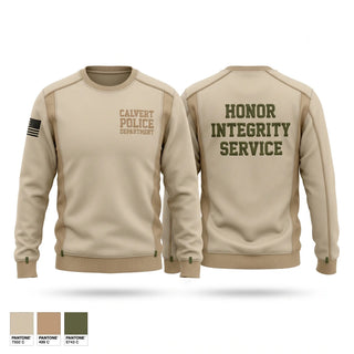 Crew Neck Sweatshirt, CALVERT POLICE DEPARTMENT, Police, Teamtime, Team time, sublimation, custom sports apparel, team uniforms, spirit wear, spiritwear, sports uniforms, custom shirts, team store, custom team store, fundraiser sports, apparel fundraiser