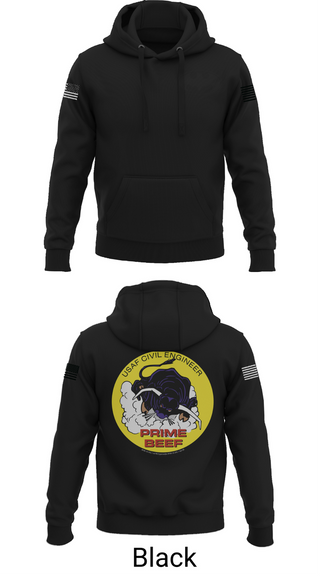 Hoodie, 185th CES, Navy, Teamtime, Team time, sublimation, custom sports apparel, team uniforms, spirit wear, spiritwear, sports uniforms, custom shirts, team store, custom team store, fundraiser sports, apparel fundraiser
