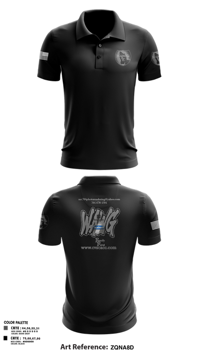 WeAllWeGot~Family First 22026589 Short Sleeve Performance Polo - 24
