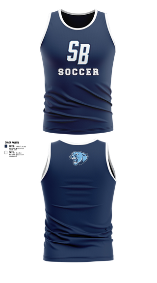 Tank Top, South Brunswick Cougars, Women's Soccer, Teamtime, Team time, sublimation, custom sports apparel, team uniforms, spirit wear, spiritwear, sports uniforms, custom shirts, team store, custom team store, fundraiser sports, apparel fundraiser