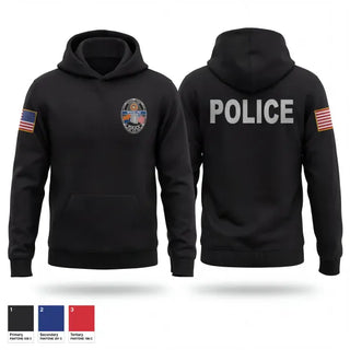 Hoodie, Winslow Police Department, Police, Teamtime, Team time, sublimation, custom sports apparel, team uniforms, spirit wear, spiritwear, sports uniforms, custom shirts, team store, custom team store, fundraiser sports, apparel fundraiser