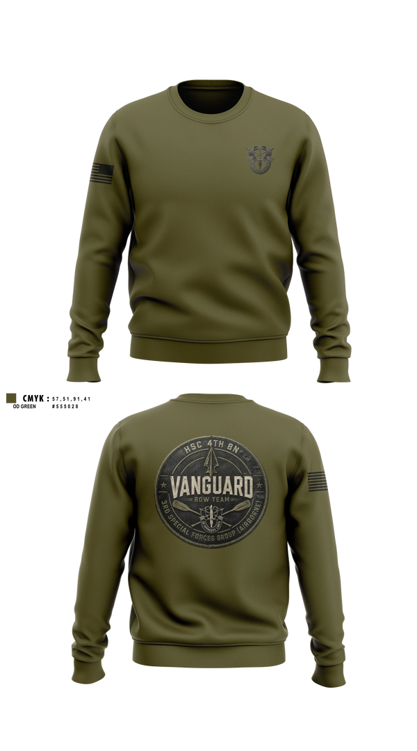 Crew Neck Sweatshirt, 3SFG(A), Army, Teamtime, Team time, sublimation, custom sports apparel, team uniforms, spirit wear, spiritwear, sports uniforms, custom shirts, team store, custom team store, fundraiser sports, apparel fundraiser