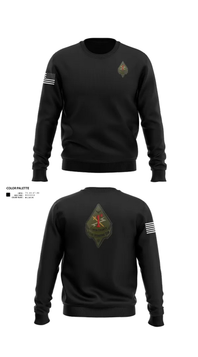 Clinton County SOT 49271130 Crew Neck Sweatshirt - 100