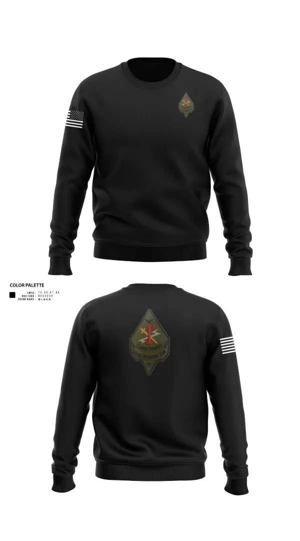 Crew Neck Sweatshirt, Clinton County SOT, , Teamtime, Team time, sublimation, custom sports apparel, team uniforms, spirit wear, spiritwear, sports uniforms, custom shirts, team store, custom team store, fundraiser sports, apparel fundraiser