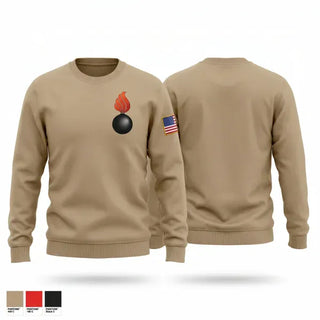 Crew Neck Sweatshirt, AMMO, Air Force, Teamtime, Team time, sublimation, custom sports apparel, team uniforms, spirit wear, spiritwear, sports uniforms, custom shirts, team store, custom team store, fundraiser sports, apparel fundraiser