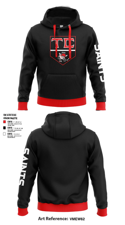 Tri County Saints Hoodie - 15