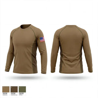 Long Sleeve Performance Shirt, test, Air Force, Teamtime, Team time, sublimation, custom sports apparel, team uniforms, spirit wear, spiritwear, sports uniforms, custom shirts, team store, custom team store, fundraiser sports, apparel fundraiser