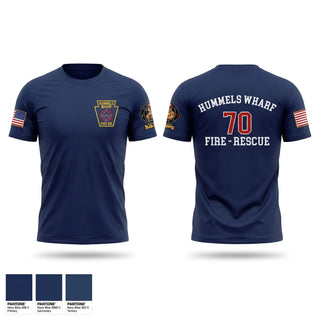 Short Sleeve Performance Shirt, Hummels Wharf Fire-Rescue, Fire Department, Teamtime, Team time, sublimation, custom sports apparel, team uniforms, spirit wear, spiritwear, sports uniforms, custom shirts, team store, custom team store, fundraiser sports, apparel fundraiser