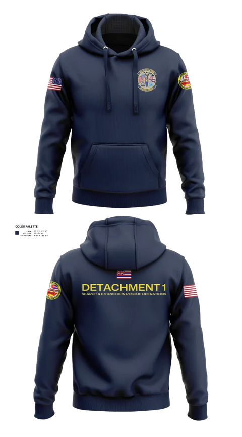 Hoodie, Detachment 1 SERO, National Guard, Teamtime, Team time, sublimation, custom sports apparel, team uniforms, spirit wear, spiritwear, sports uniforms, custom shirts, team store, custom team store, fundraiser sports, apparel fundraiser