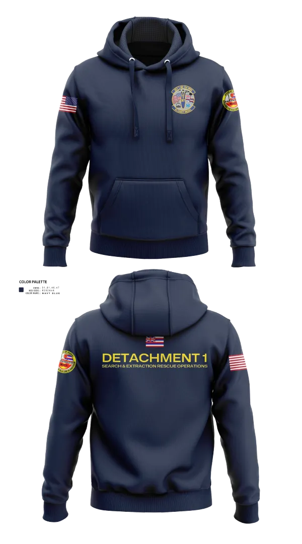 Hoodie, Detachment 1 SERO, National Guard, Teamtime, Team time, sublimation, custom sports apparel, team uniforms, spirit wear, spiritwear, sports uniforms, custom shirts, team store, custom team store, fundraiser sports, apparel fundraiser