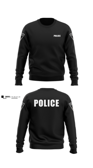 Crew Neck Sweatshirt, LPD, Police, Teamtime, Team time, sublimation, custom sports apparel, team uniforms, spirit wear, spiritwear, sports uniforms, custom shirts, team store, custom team store, fundraiser sports, apparel fundraiser