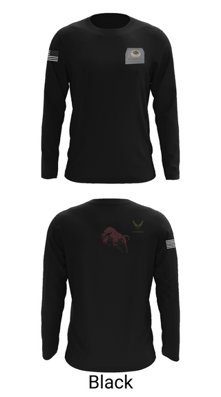 Long Sleeve Performance Shirt, 189th Civil Engineering, Air Force, Teamtime, Team time, sublimation, custom sports apparel, team uniforms, spirit wear, spiritwear, sports uniforms, custom shirts, team store, custom team store, fundraiser sports, apparel fundraiser