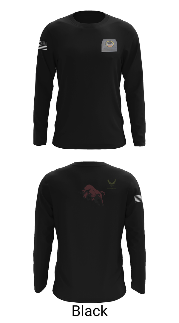 Long Sleeve Performance Shirt, 189th Civil Engineering, Air Force, Teamtime, Team time, sublimation, custom sports apparel, team uniforms, spirit wear, spiritwear, sports uniforms, custom shirts, team store, custom team store, fundraiser sports, apparel fundraiser