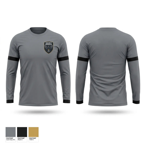 Long Sleeve Performance Shirt, Secret Service, Men's Soccer, Teamtime, Team time, sublimation, custom sports apparel, team uniforms, spirit wear, spiritwear, sports uniforms, custom shirts, team store, custom team store, fundraiser sports, apparel fundraiser
