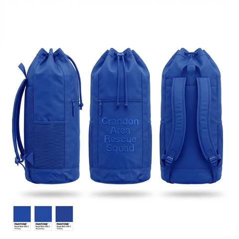 Gear Bag, Crandon Area Rescue Squad, EMS/EMT, Teamtime, Team time, sublimation, custom sports apparel, team uniforms, spirit wear, spiritwear, sports uniforms, custom shirts, team store, custom team store, fundraiser sports, apparel fundraiser