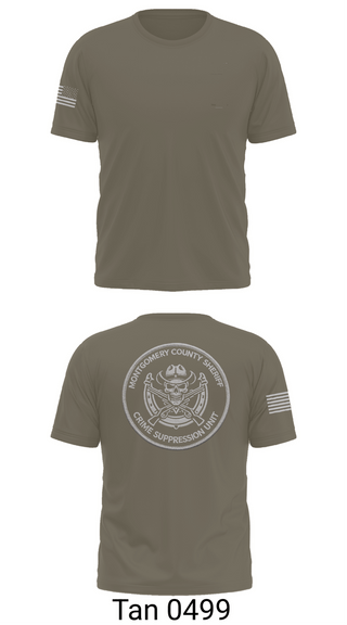 Old School Cotton Feel Shirt, Montgomery county sheriff’s office, Police, Teamtime, Team time, sublimation, custom sports apparel, team uniforms, spirit wear, spiritwear, sports uniforms, custom shirts, team store, custom team store, fundraiser sports, apparel fundraiser