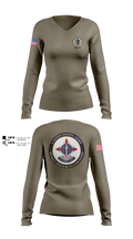 HRC G3 Women's Long Sleeve V-neck Shirt - 10