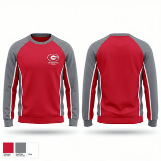 Crew Neck Sweatshirt, Groesbeck High School Baseball, Baseball, Teamtime, Team time, sublimation, custom sports apparel, team uniforms, spirit wear, spiritwear, sports uniforms, custom shirts, team store, custom team store, fundraiser sports, apparel fundraiser