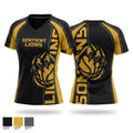 Sentient lions Women's Short Sleeve V-neck Shirt - 1