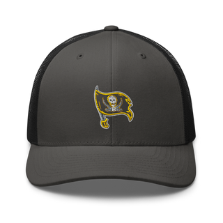 Burney Raiders 23798887 Retro Trucker Hat | Yupoong 6606