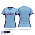 GrittyDawg Athletics 59401084 Women's Short Sleeve V-neck Shirt - 1