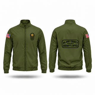 Windbreaker, Bland County Sheriffs Office, Police, Teamtime, Team time, sublimation, custom sports apparel, team uniforms, spirit wear, spiritwear, sports uniforms, custom shirts, team store, custom team store, fundraiser sports, apparel fundraiser