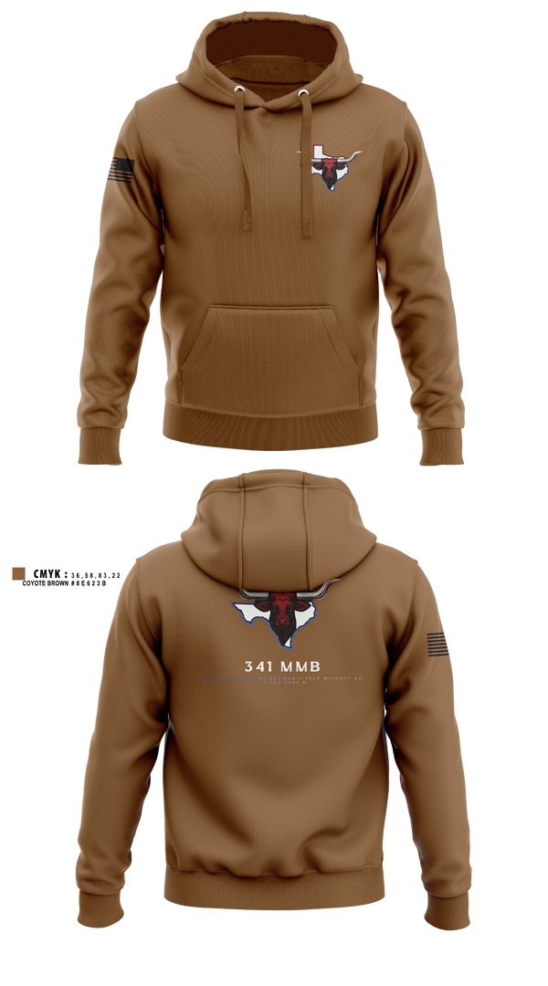 Hoodie, 341 MMB, Army, Teamtime, Team time, sublimation, custom sports apparel, team uniforms, spirit wear, spiritwear, sports uniforms, custom shirts, team store, custom team store, fundraiser sports, apparel fundraiser