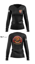 509th FSC Women's Long Sleeve V-neck Shirt - 5