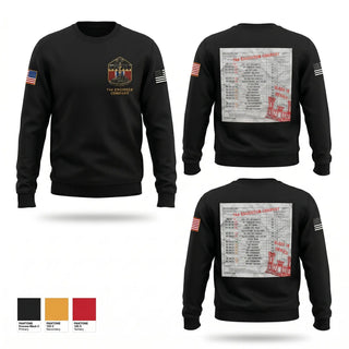 Crew Neck Sweatshirt, 744 Engineer Company, Army, Teamtime, Team time, sublimation, custom sports apparel, team uniforms, spirit wear, spiritwear, sports uniforms, custom shirts, team store, custom team store, fundraiser sports, apparel fundraiser