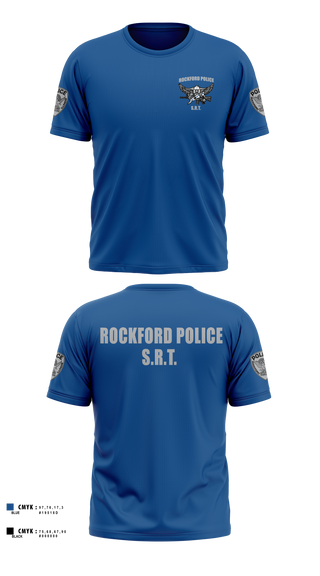 Old School Cotton Feel Shirt, Rockford Police S.R.T., Police, Teamtime, Team time, sublimation, custom sports apparel, team uniforms, spirit wear, spiritwear, sports uniforms, custom shirts, team store, custom team store, fundraiser sports, apparel fundraiser