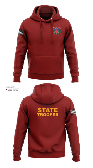 Hoodie, Arkansas State Police Bomb Squad, , Teamtime, Team time, sublimation, custom sports apparel, team uniforms, spirit wear, spiritwear, sports uniforms, custom shirts, team store, custom team store, fundraiser sports, apparel fundraiser