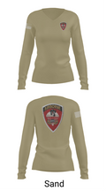 101st Airborne 37445934 Women's Long Sleeve V-neck Shirt - 97