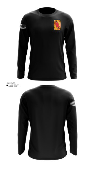 Long Sleeve Performance Shirt, 69 Air Defense Artillery Brigade, Army, Teamtime, Team time, sublimation, custom sports apparel, team uniforms, spirit wear, spiritwear, sports uniforms, custom shirts, team store, custom team store, fundraiser sports, apparel fundraiser