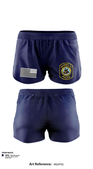 Ranger Panties, Columbia PD K-9 UnitColumbia PD K-9 Unit, Police, Teamtime, Team time, sublimation, custom sports apparel, team uniforms, spirit wear, spiritwear, sports uniforms, custom shirts, team store, custom team store, fundraiser sports, apparel fundraiser