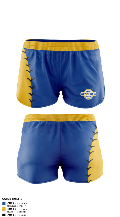 Santa Clara PAL Sparks Women's Shorts - 2
