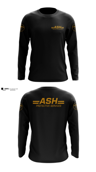 Long Sleeve Performance Shirt, ASH Protective Services, , Teamtime, Team time, sublimation, custom sports apparel, team uniforms, spirit wear, spiritwear, sports uniforms, custom shirts, team store, custom team store, fundraiser sports, apparel fundraiser