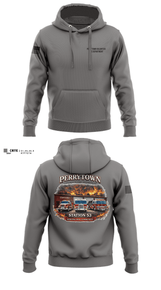 Hoodie, Perrytown Volunteer Fire Department, Fire Department, Teamtime, Team time, sublimation, custom sports apparel, team uniforms, spirit wear, spiritwear, sports uniforms, custom shirts, team store, custom team store, fundraiser sports, apparel fundraiser