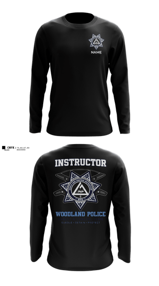 Long Sleeve Performance Shirt, Arrest and Control, Police, Teamtime, Team time, sublimation, custom sports apparel, team uniforms, spirit wear, spiritwear, sports uniforms, custom shirts, team store, custom team store, fundraiser sports, apparel fundraiser