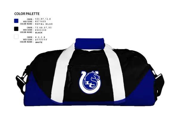 Duffle Bag, Lodi Colts Football and Cheer, , Teamtime, Team time, sublimation, custom sports apparel, team uniforms, spirit wear, spiritwear, sports uniforms, custom shirts, team store, custom team store, fundraiser sports, apparel fundraiser
