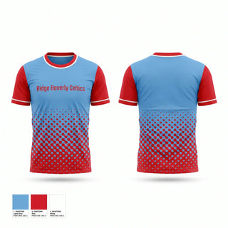 Short Sleeve Performance Shirt, Ridge Beverly Celtics, Baseball, Teamtime, Team time, sublimation, custom sports apparel, team uniforms, spirit wear, spiritwear, sports uniforms, custom shirts, team store, custom team store, fundraiser sports, apparel fundraiser