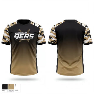 Old School Cotton Feel Shirt, Northeast 9ers, Softball, Teamtime, Team time, sublimation, custom sports apparel, team uniforms, spirit wear, spiritwear, sports uniforms, custom shirts, team store, custom team store, fundraiser sports, apparel fundraiser
