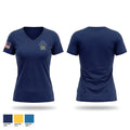 Walker River police 10881135 Women's Short Sleeve V-neck Shirt - 1