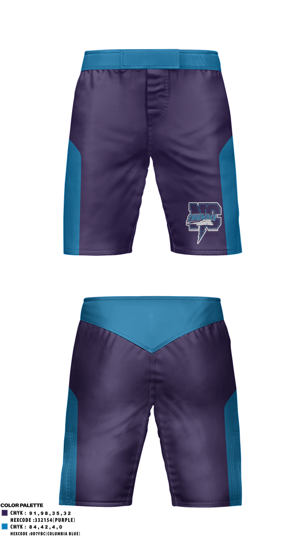 Fight Shorts, Nemaha Central Wrestling, Wrestling, Teamtime, Team time, sublimation, custom sports apparel, team uniforms, spirit wear, spiritwear, sports uniforms, custom shirts, team store, custom team store, fundraiser sports, apparel fundraiser